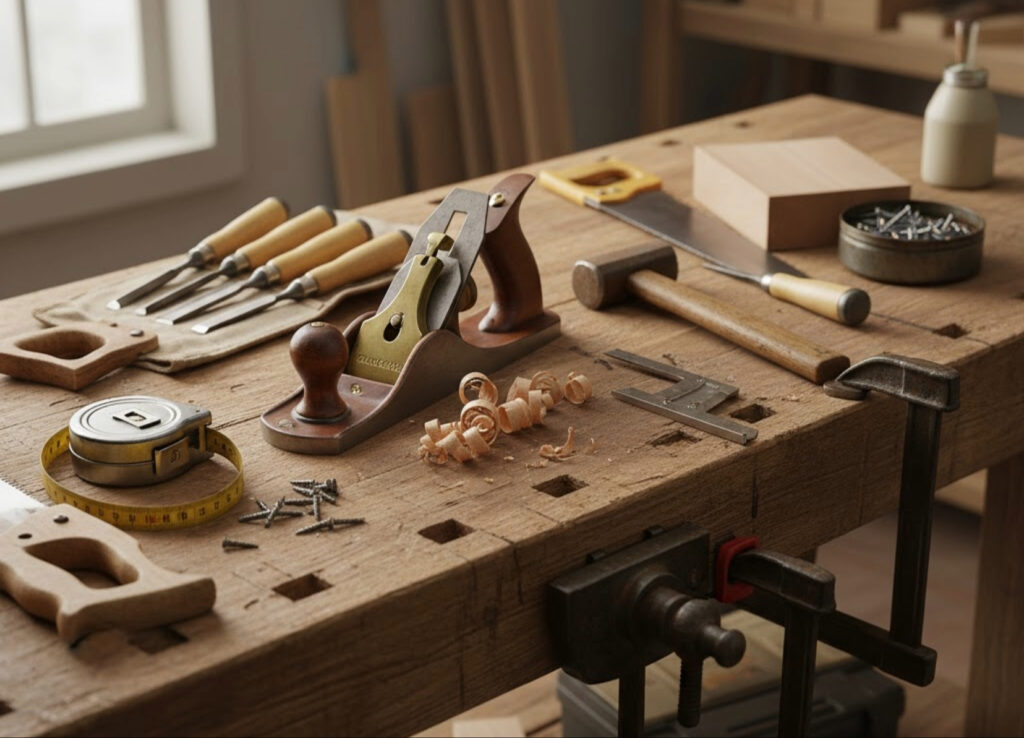 herramienta para la carpintería